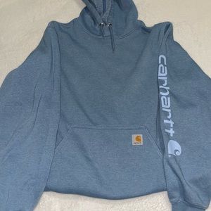Light blue Carhartt hoodie
